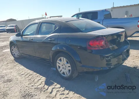 2014 Dodge Avenger Se from USA, damaged, VIN 1C3CDZAB2EN143813